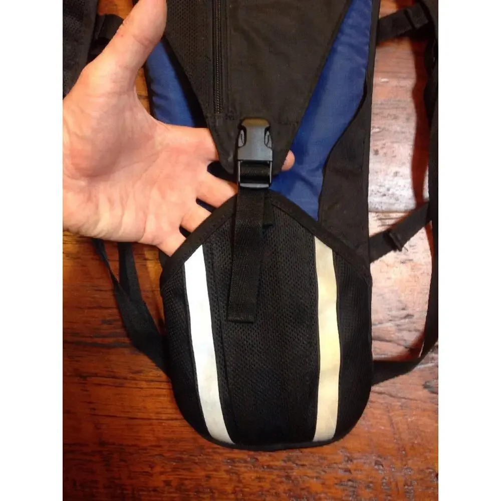 Camelbak Rogue Black Blue Hi Vis Stripes Hiking Water Hydration Back Pack Only